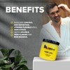 KALIVE Men's Hair Styling Gel 8 oz, Strong-Hold and Light