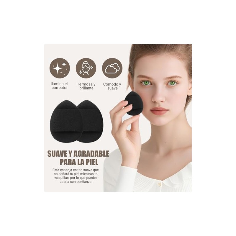 47 Piezas Set Brochas para Maquillaje Profesional, Juego Multifuncional de