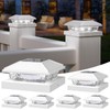 NIORSUN Solar Post Lights Outdoor, Fence Post Solar Lights Cool