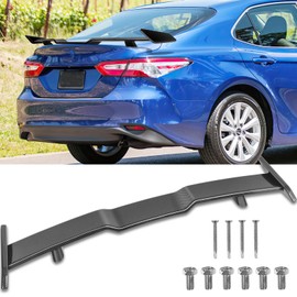 DREAMOTOR 57 Inch Rear Car Spoiler, Trunk Spoiler Wing Aleron Trasero Spoilers for Cars Compatible with 2018-2024 8th Gen Toyota Camry SE XSE LE XLE TRD 2018-2024 10th Gen Honda Accord LX EX Touring