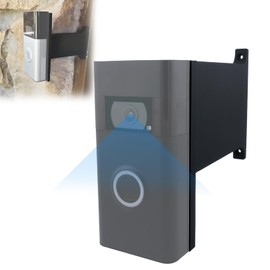 Doorbell Mount Compatible with Ring Doorbell, Extends Doorbell Mount for Brick Wall, Better Visibility and Angle Designed To Fit All for Ring Doorbell Models (3")