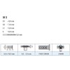 GOEBEL® - 250 x Blind Rivet Nuts M3 Aluminium (Diameter