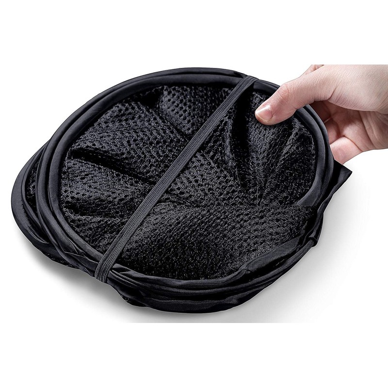 Bud Mesh Pop up Laundry Hamper with Portable Handles, Collapsible