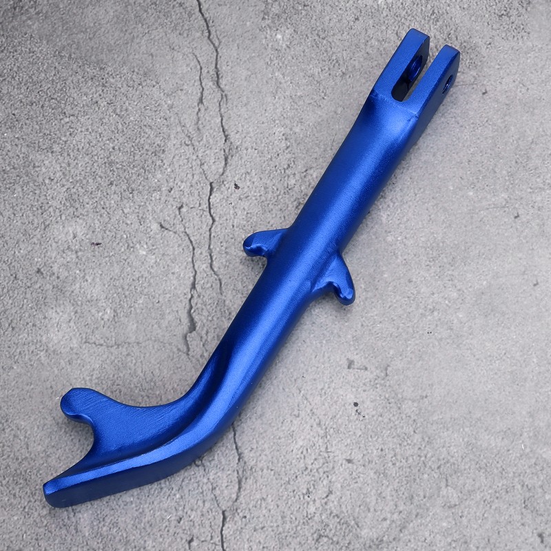 Aluminum alloy Motorcycles Kickstand Motorcycle Scooter Kick Side Support StandBlue