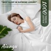 AiAngu 100% Cotton King Size Sheets Set - Luxury 1000