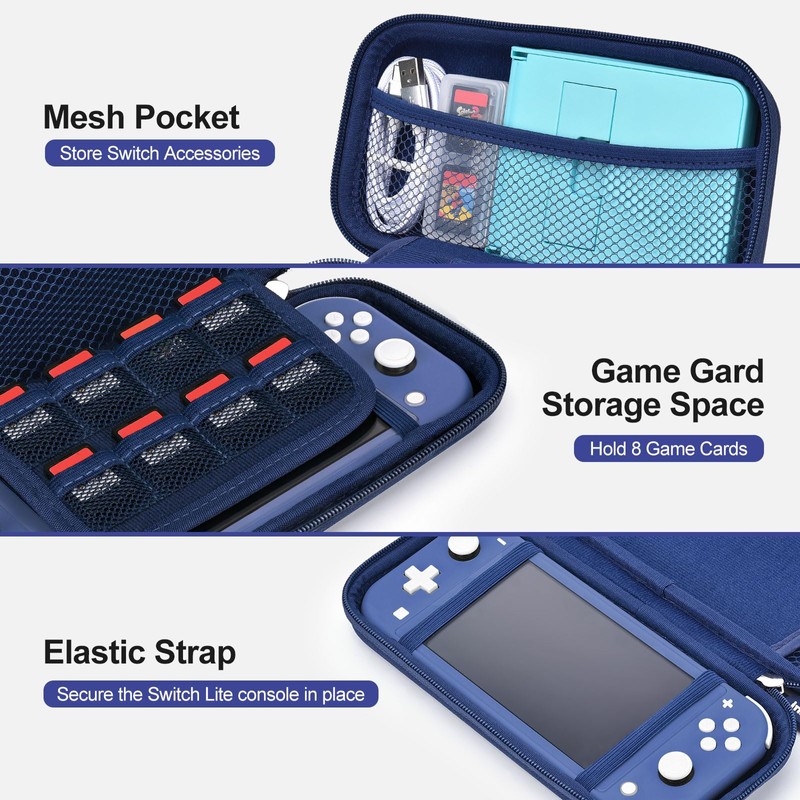 InnoAura Switch Lite Funda 15 en 1 Switch Lite Accesorios