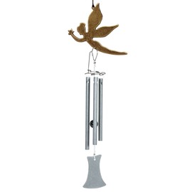 Garden Fairy Faery Little Piper Wind Chime - Made in USA