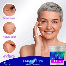 Gel Conductor cido Hialurnico Antiedad Facial Corporal 4l                                                                                             