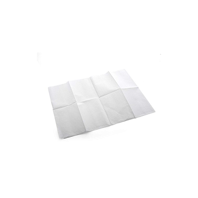 MediChoice Multi-Purpose 2-Ply Waffle Embossed Towels, Poly Tissue, 13 Inch