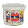 Simba 104114113 "Blox 4-Stud White Building Blocks Set (100-Piece)
