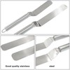 Waziaqoc 2PCS Offset Spatula