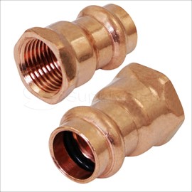 Supply Giant QDGB2256 Copper Female Adapter, 3/4 in. Press x FPT- Small