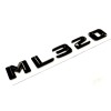 Unbranded #1 BLACK ML320 REPLACEMENT FOR MERCEDES REAR TRUNK EMBLEM