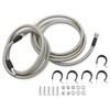 Gxencks Stainless Steel Braided Fuel Lines Kit for 04-08 Chevy