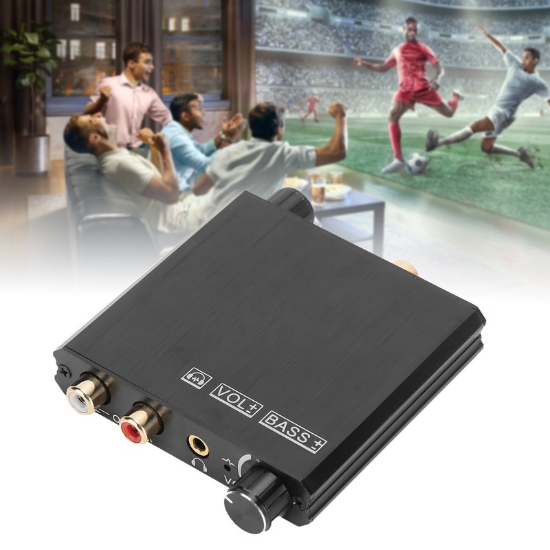 192khz Bass Control DAC Converter Coaxial Spdif for Toslink to