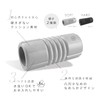 MIVIOS AMV103LG Foam Roller, Soft Type, Washable, Grid, Myofascial Release,