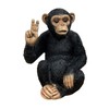 Alfie Francis 12cm Tall Small Peace Hand Sign Gesture Monkey