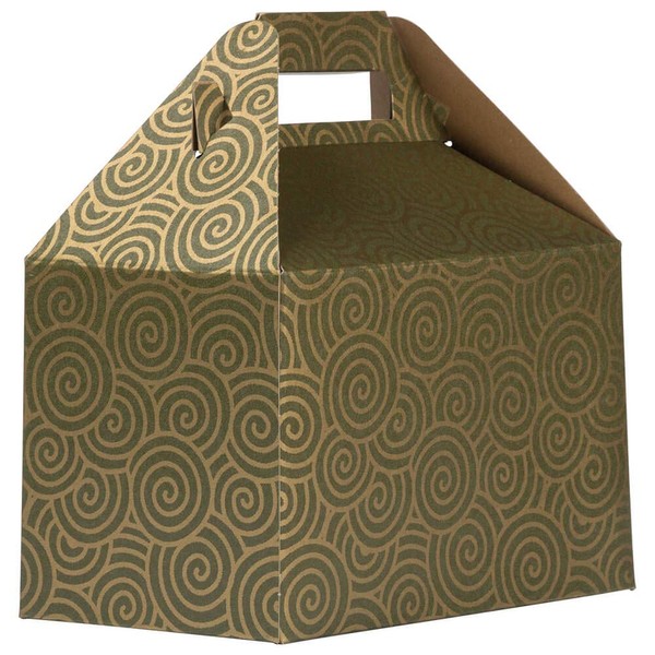 JAM Paper Gable Gift Box with Handle - Medium -