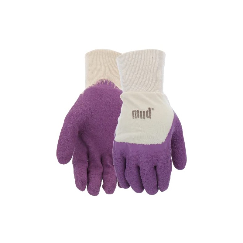 MUD GLOVES 020DP/L Original Mud Gloves Violet Large (Pack of