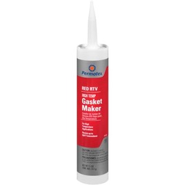 Permatex 81409 High-Temp Red RTV Silicone Gasket, 11 oz.