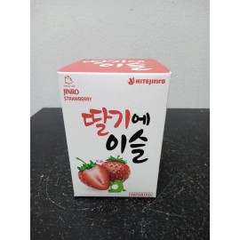 Kidrobot Hite Jinro Soju Strawberry Dunny By Sket One x Kidrobot 3.5"