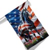 American Flag-Horse Patriotic American Flag MLN2926F, Garden Flag (11.5" x