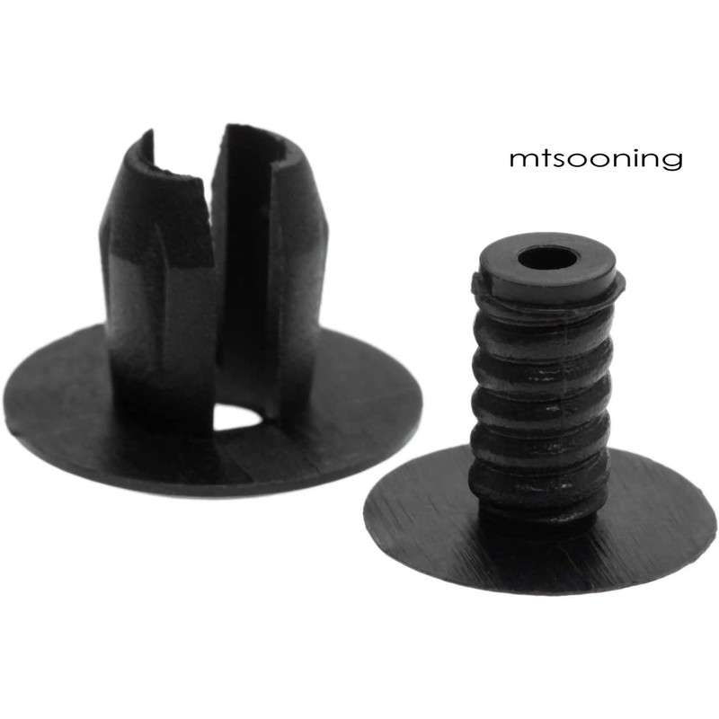 Mtsooning 50 pcs für T4 Transporter Eurovan Schwarz Verkleidung Clips