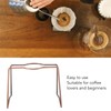 Pour Over Coffee Dripper Stand with Stability, Efficient Hand Brewing,
