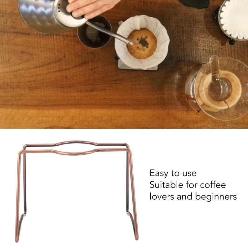 Pour Over Coffee Dripper Stand with Stability, Efficient Hand Brewing,