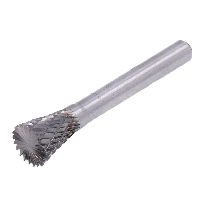 Inverted Cone Burr File, Double Cut Rotary Burr, Inverted Cone