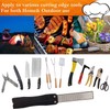 2 Pcs 400/600 Grit Portable Handheld Double Sided Sharpener Pocket