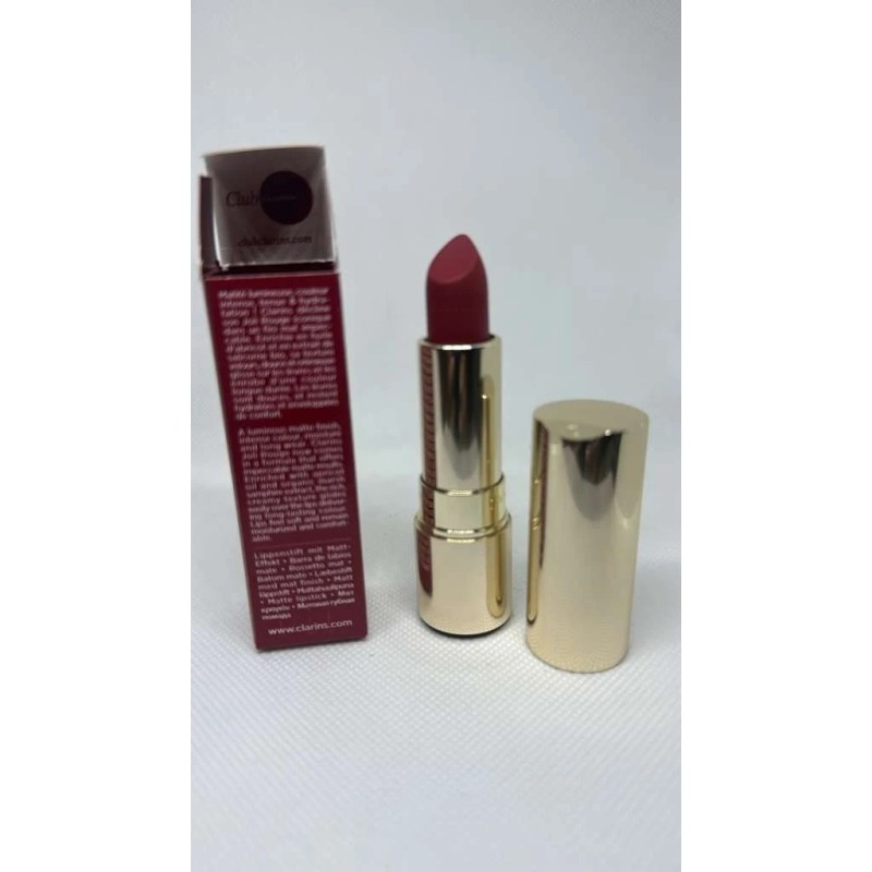 Clarins Joli Rouge Velvet Matte Longwear Lipstick 754V Depp Red