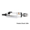 3/8in Chuck Pneumatic Drill StraightType Multifunctional RustProof Durable Industrial Air