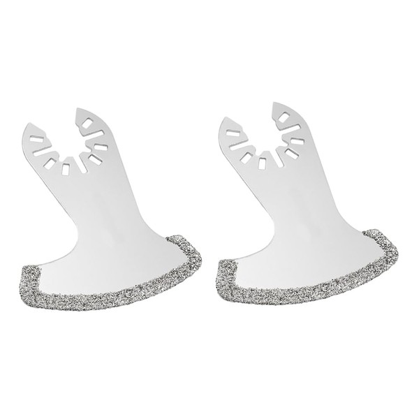 SEIWEI 2 Pcs Diamond Oscillating Blades, Oscillating Multi Tool Diamond