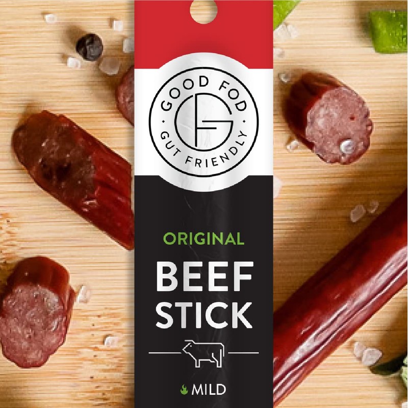 Good Fod Foods Original Meat Sticks – Low FODMAP Snacks