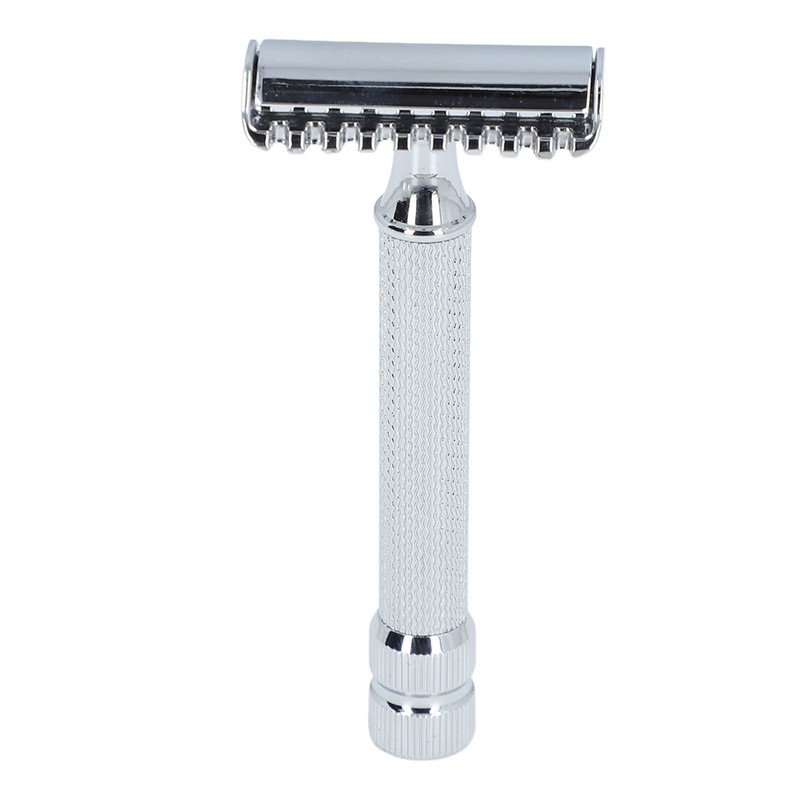 Double Edge Safety Trimmer Washable Zinc Alloy Manual Clipper Handle