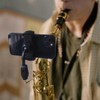 Smallan Saxophone Lyre Phone Holder,Phone Holder for Sax Lyre Clip,Alto