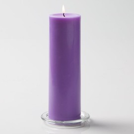 Richland® 3" X 9" Hand Poured Lavender Pillar Candle