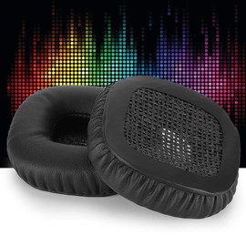 ASHATA 1 Pair of Earphone Cases for Memory Foam Headphones Ear Pads Soft Replacement Ear Pads Cushion Memory Soft Sponge Earmuffs Case for Major II (Black)