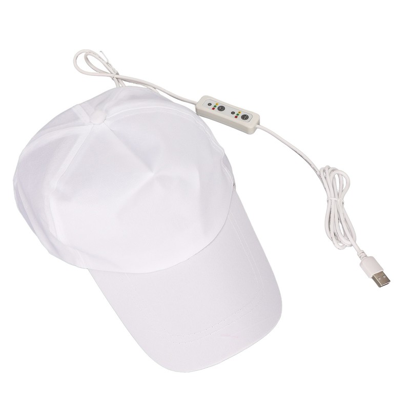Laser Hair Growth Helmet Red LED Scalp Care Painless Full
