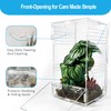 Duedusto Jumping Spider Enclosure 6”x6”x10”, Arboreal Tarantula Enclosure, Praying Mantis