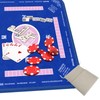 2F22E Mahjong Mat, Noise Reduction Non-Slip Mahjong Mat for Table,