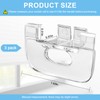 3 Pack Cordless Honeycomb Shade Lift Handles for Graber and