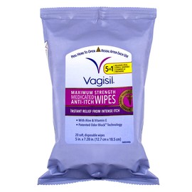 Vagisil Med Wipes Size 20ct