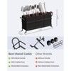 GaryVault Black Kitchen Utensil Holder - Elegant Silverware Holder, Versatile