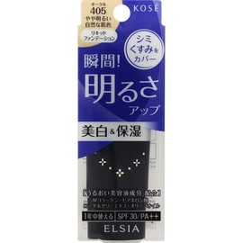 ELSIA(エルシア) エルシア プラチナム 明るさアップ リキッドファンデーション オークル 405 25g