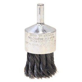 Weiler 10027 1-1/8" Knot Wire End Brush, .014" Steel Fill, Made in The USA (Pack of 10)