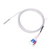 RTD Pt100 Temperature Sensor Probe, Jaybva Waterproof Stainless Steel Thermistor