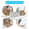 sourcing map 4pcs Angle Bracket Metal 80x20mm Corner Fastener L