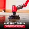 CRAFTSMAN Power Scrubber Bristle Brush Set for V20 Cordless 2-in-1